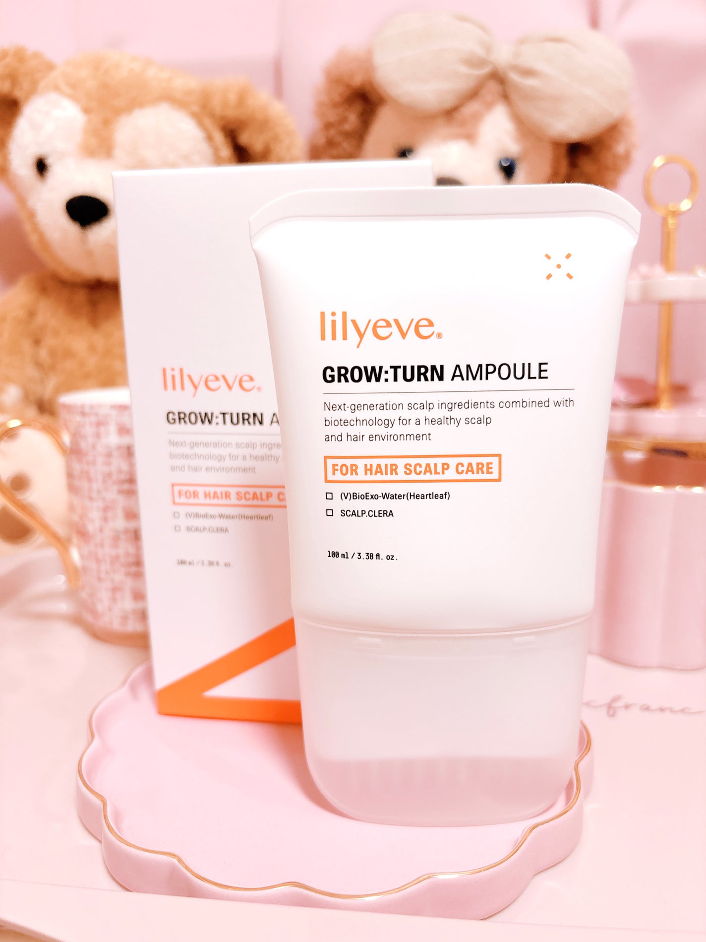 グローターン 100ml/リリーイブ/頭皮ローションを使ったクチコミ(1枚目)