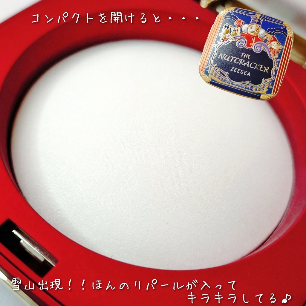 ZEESEA くるみ割り人形「ゼロ」粉感シルキーコンパクトパウダー/ZEESEA/プレストパウダーを使ったクチコミ(4枚目)