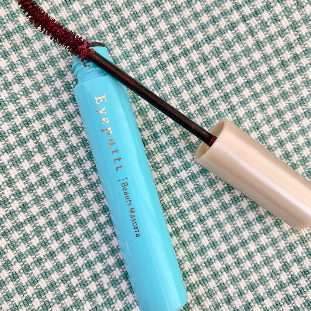 ひとえ・奥ぶたえ用マスカラ 限定色 ダークチェリー/アイプチ®/マスカラを使ったクチコミ（3枚目）