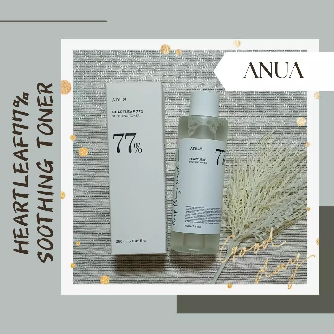 ドクダミ 77 スージングトナー/Anua/化粧水を使ったクチコミ（1枚目）