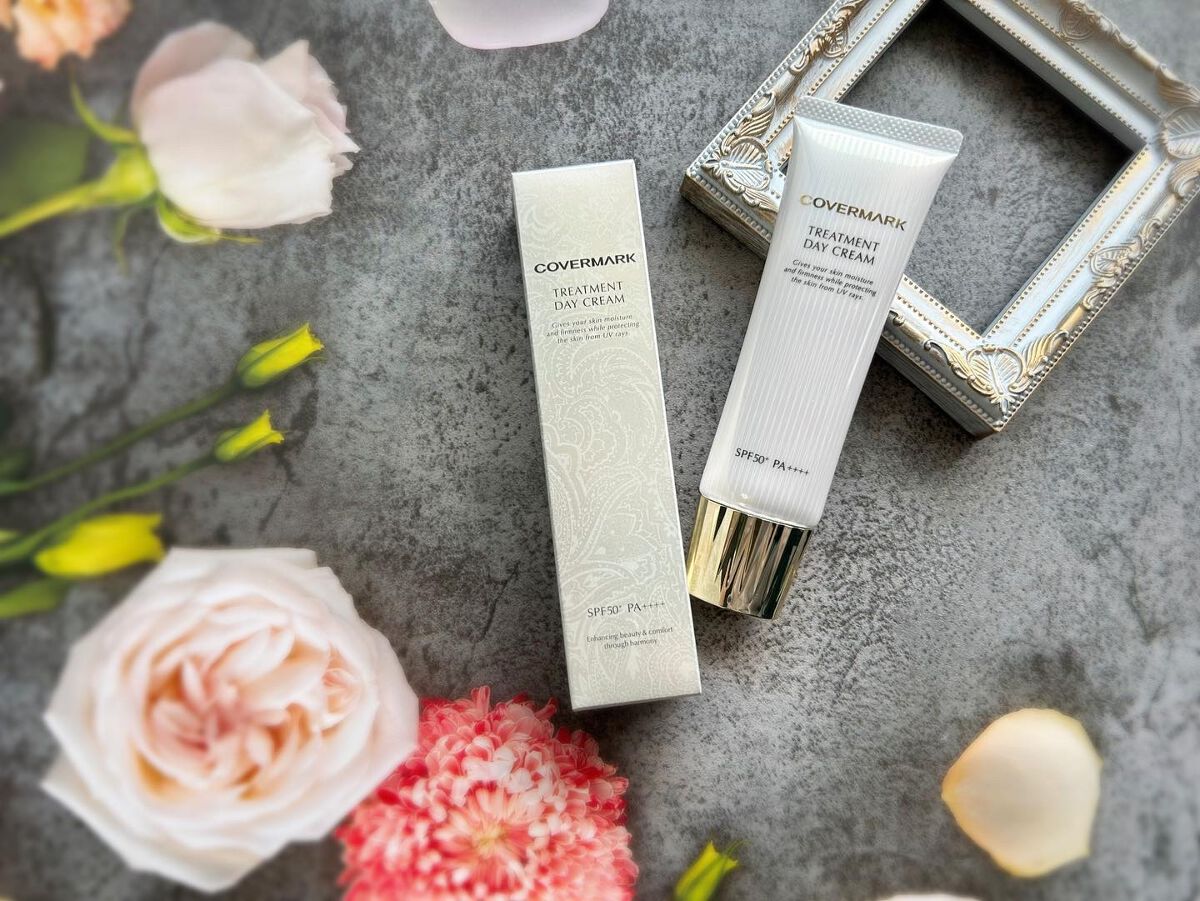 トリートメント デイ クリーム/COVERMARK/日焼け止めクリームを使ったクチコミ（1枚目）