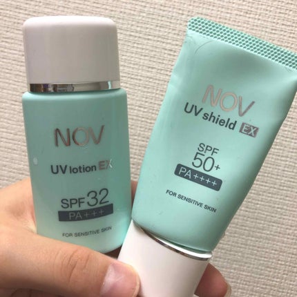 UVシールドEX/NOV/日焼け止めクリームを使ったクチコミ(2枚目)