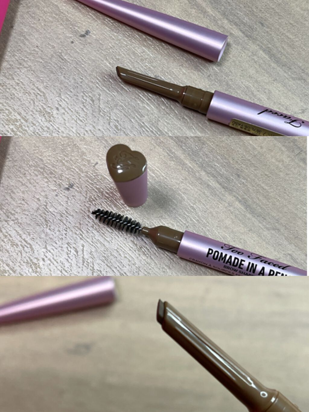 ポマード イン ペンシル/Too Faced/アイブロウペンシルを使ったクチコミ(2枚目)