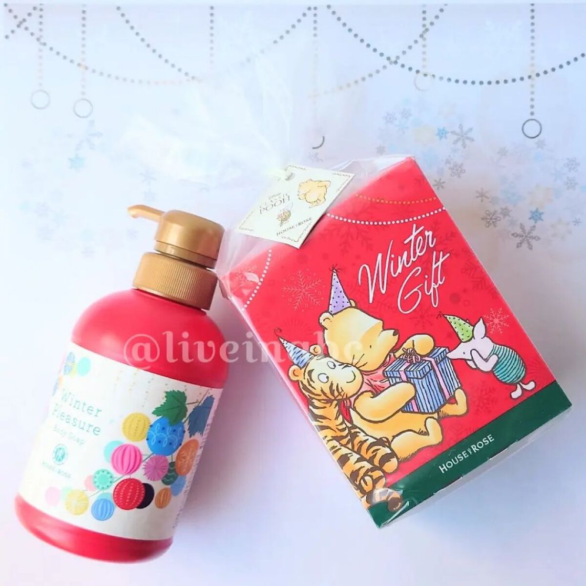 ウィンタープレジャー ボディソープ/ハウス オブ ローゼ/ボディソープを使ったクチコミ（1枚目）
