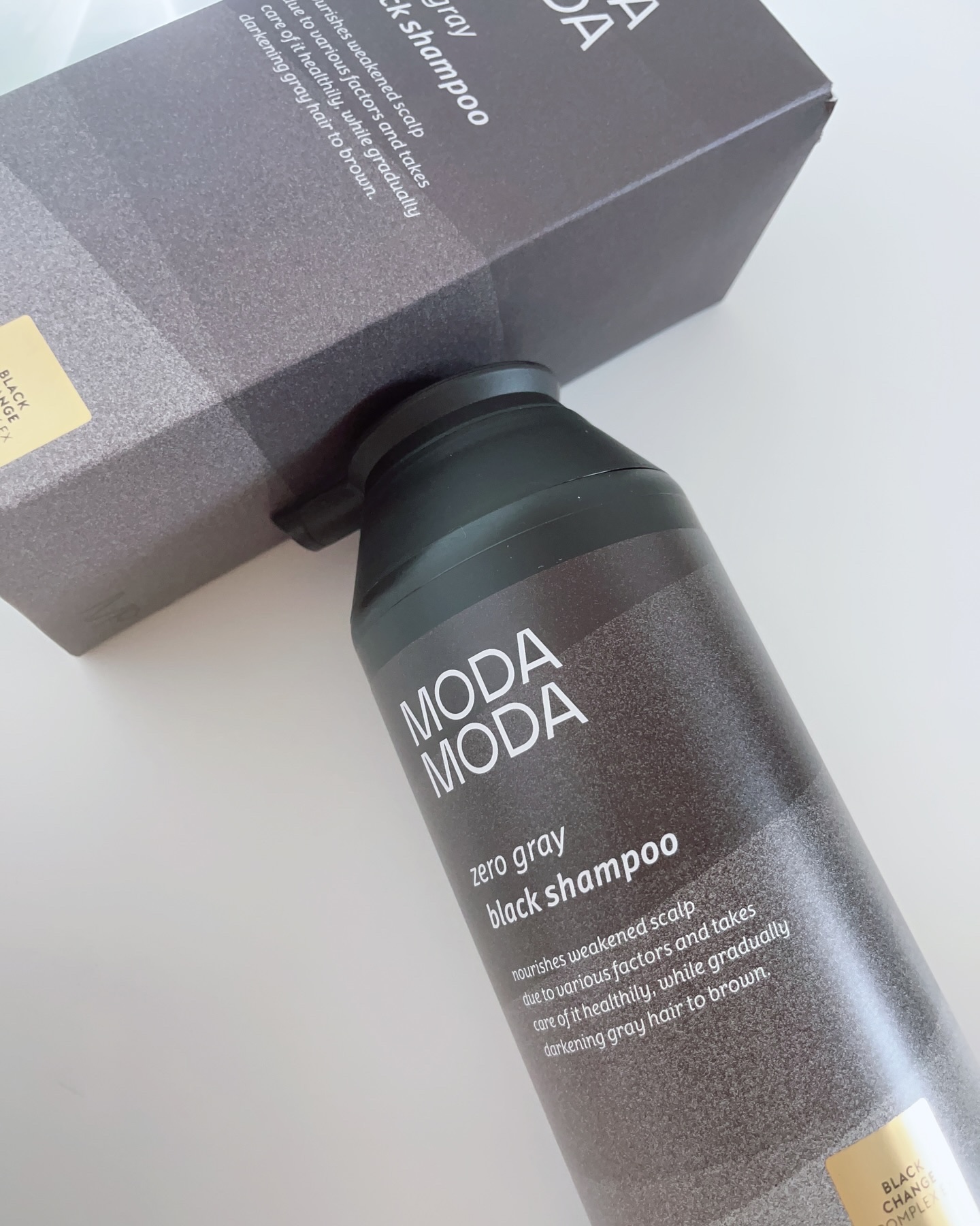 モダモダゼログレイシャンプー/MODAMODA/市販シャンプーを使ったクチコミ（1枚目）