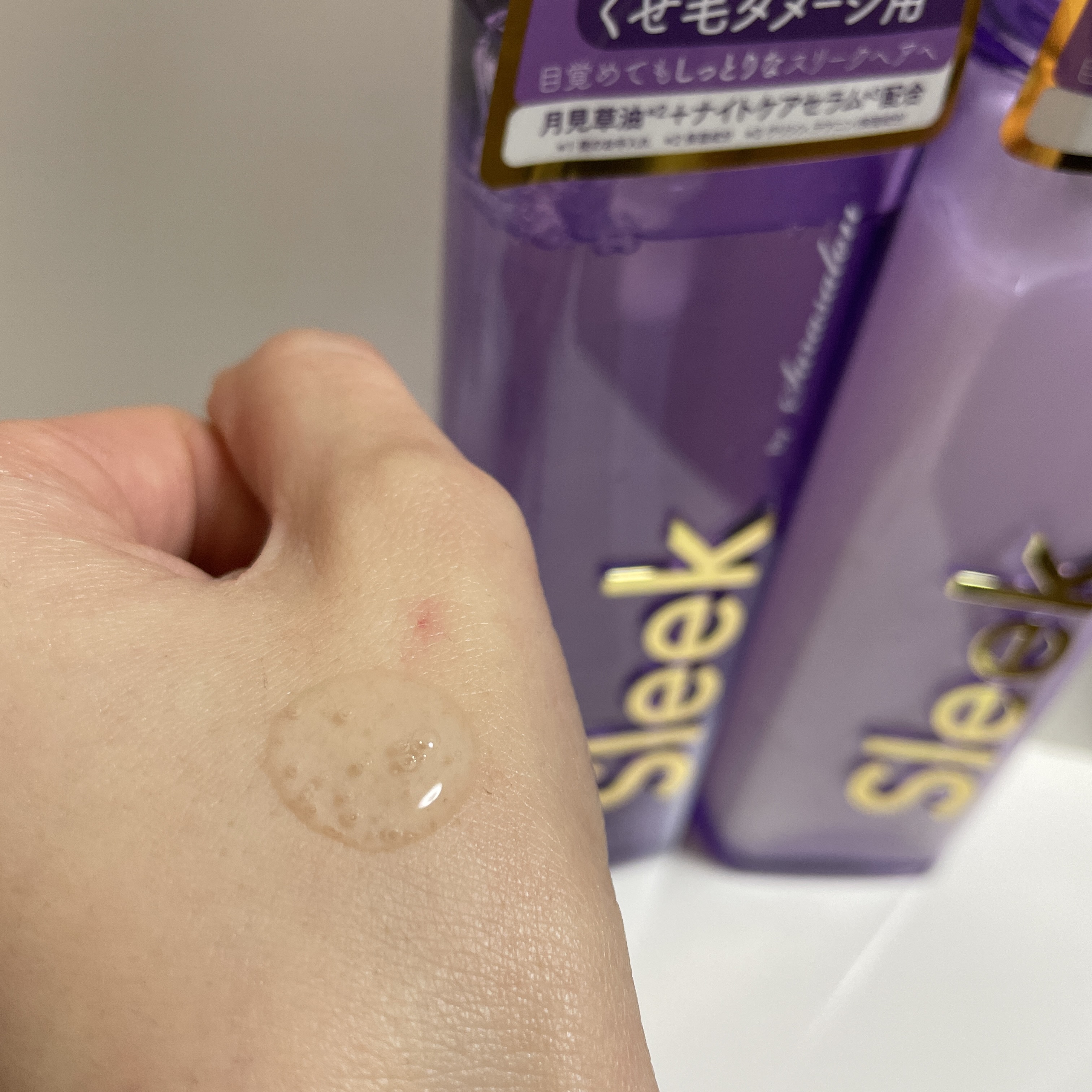 スリークバイサラサロン ナイトケアセラム シャンプー/トリートメント トリートメント本体（360mL）/スリーク by サラサロン/市販シャンプーを使ったクチコミ（2枚目）