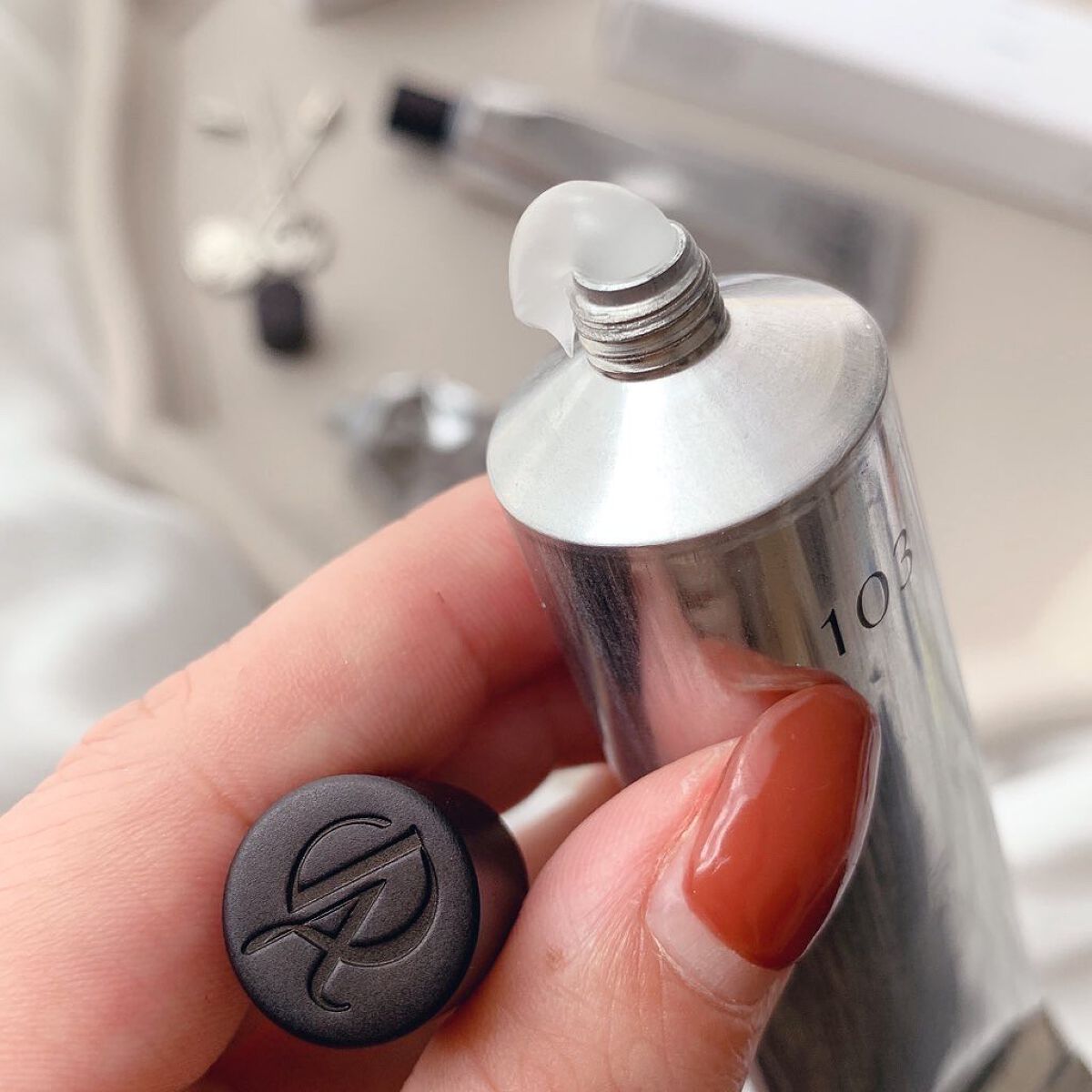 ソリッドパフューム ムスク 103/Addct/練り香水を使ったクチコミ(2枚目)