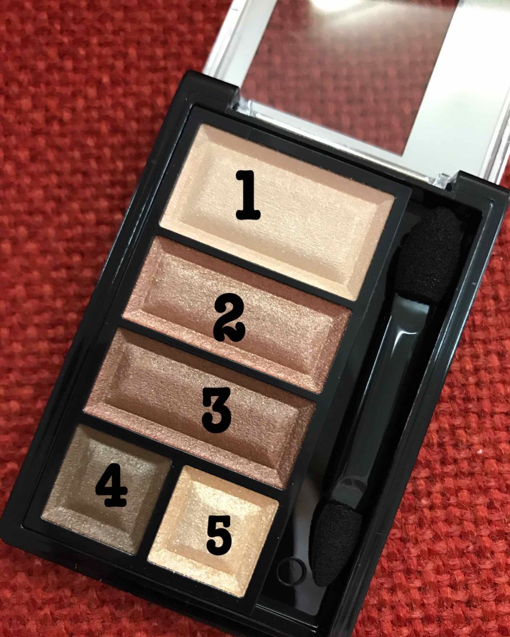 ショコラスウィート アイズ/リンメル ロンドン/アイシャドウパレットを使ったクチコミ(3枚目)