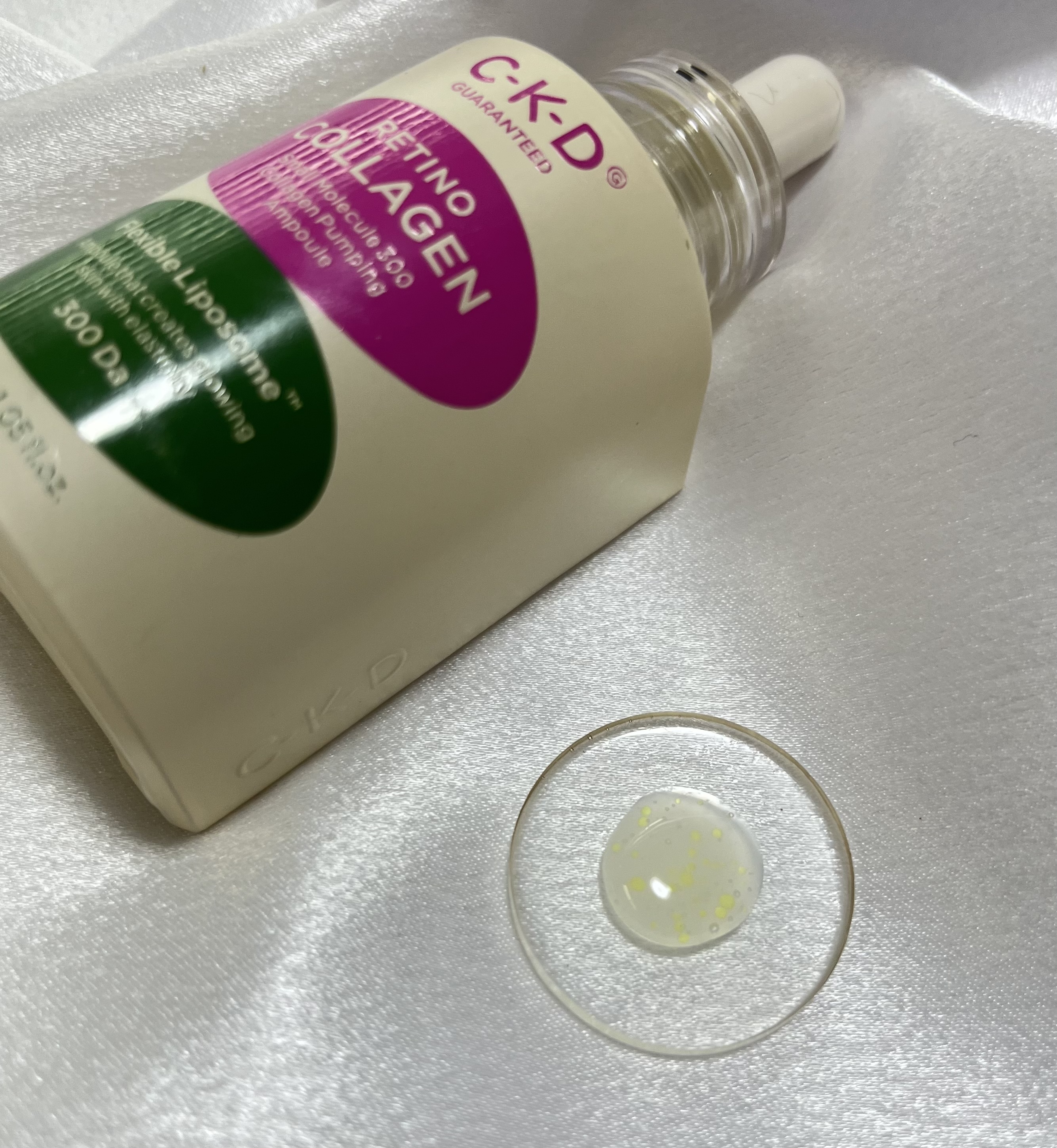 レチノコラーゲン低分子300パンピングアンプル/CKD/美容液を使ったクチコミ（3枚目）