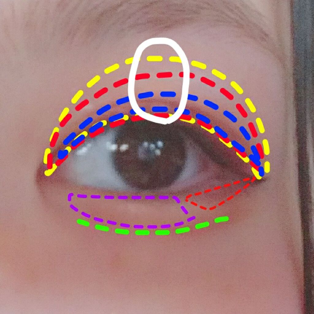 ニュアンスオンアイシャドウ/CEZANNE/アイシャドウパレットを使ったクチコミ（3枚目）