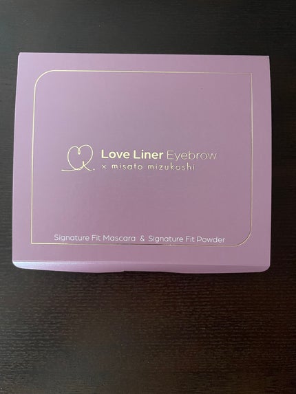シグネチャーフィットアイブロウ 水越みさと監修セット/ラブ・ライナー/メイクアップキットを使ったクチコミ(2枚目)