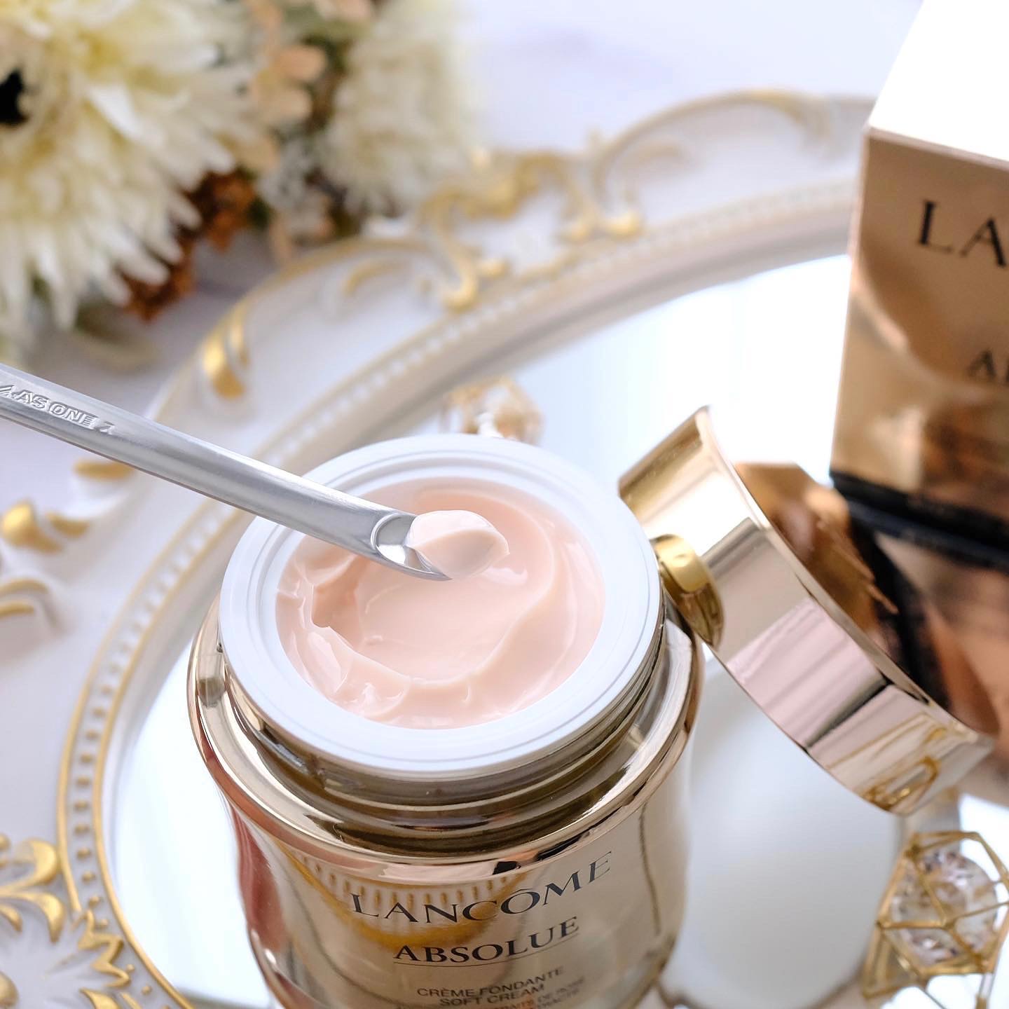 アプソリュ ソフトクリーム/LANCOME/フェイスクリームを使ったクチコミ（3枚目）