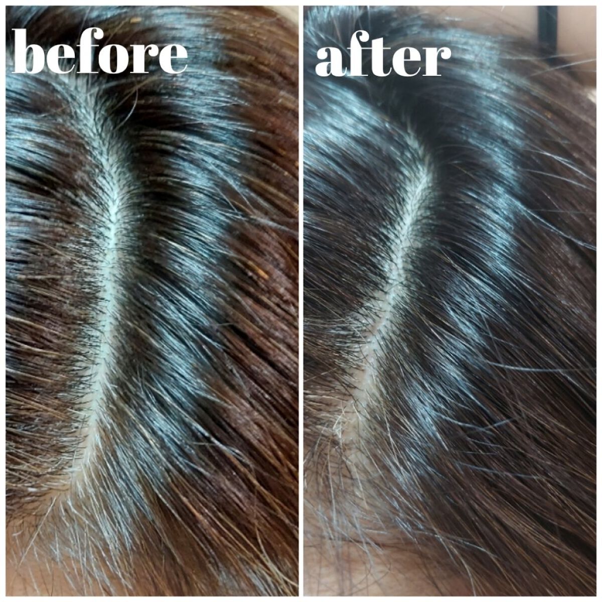 ROOT VANISH 白髪染めカラーシャンプー/ トリートメント/綺和美/市販シャンプーを使ったクチコミ（2枚目）