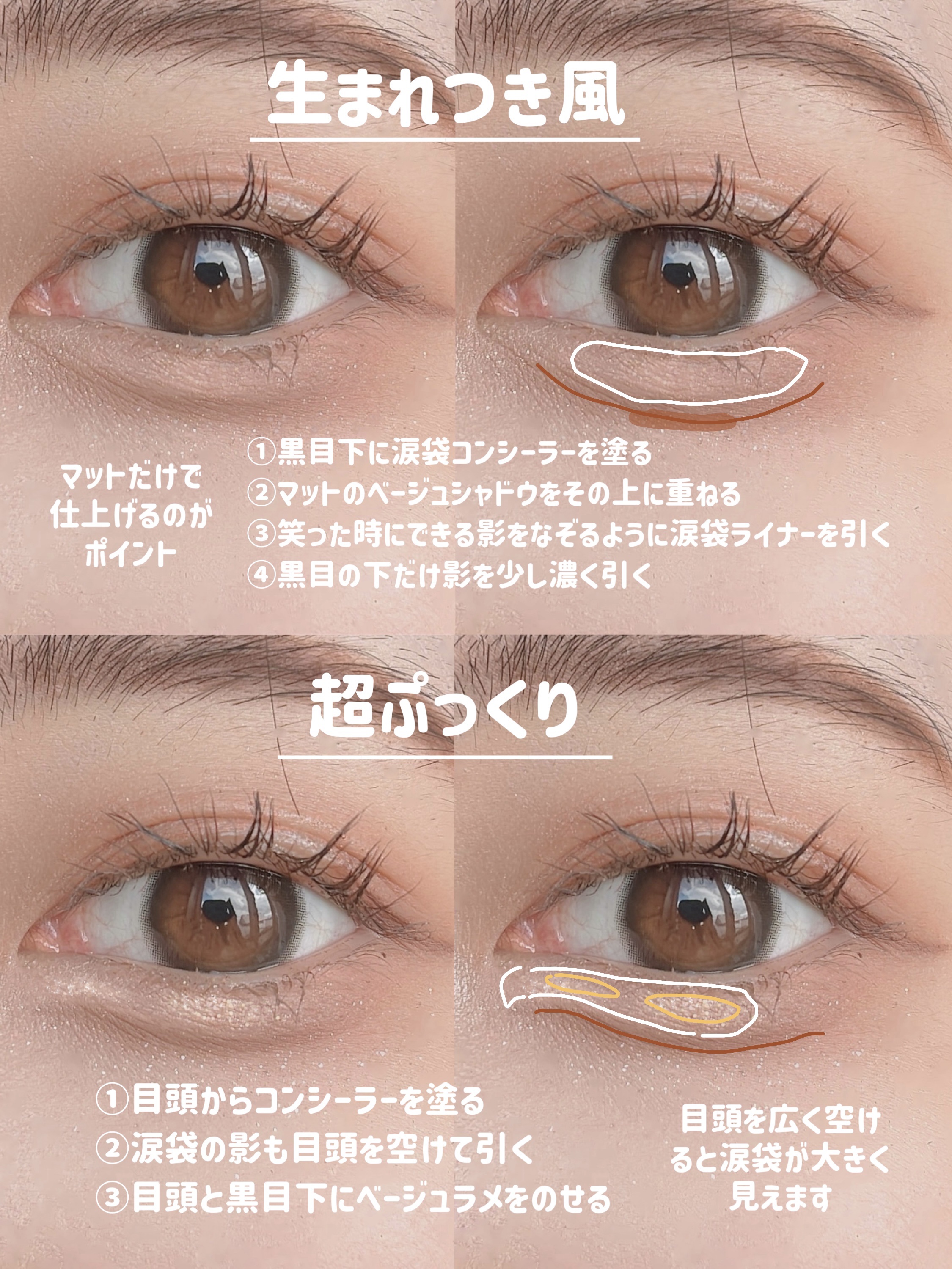 アンダーアイメーカー/dasique/アイシャドウパレットを使ったクチコミ（2枚目）