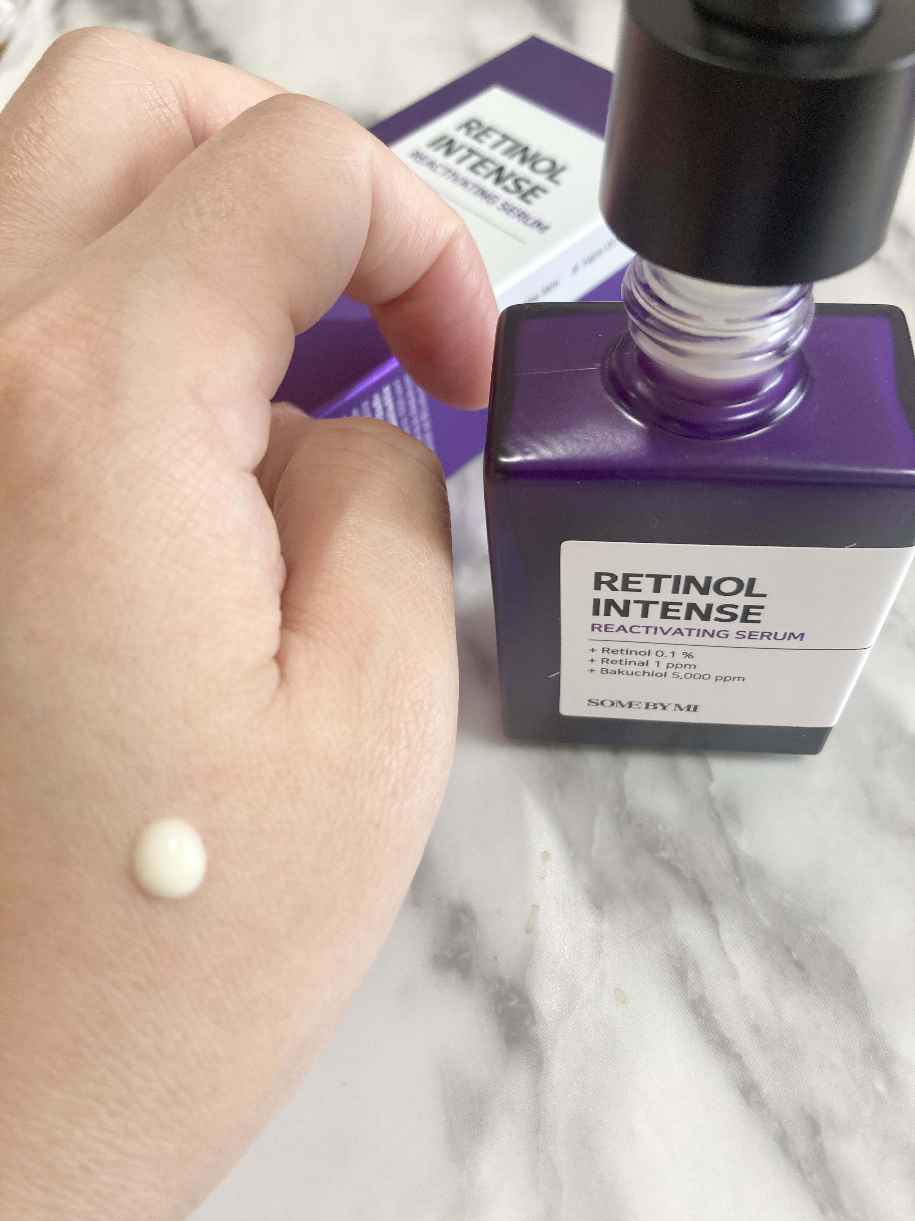 レチノールインテンスリアクティベーションセラム/SOME BY MI/美容液を使ったクチコミ（2枚目）