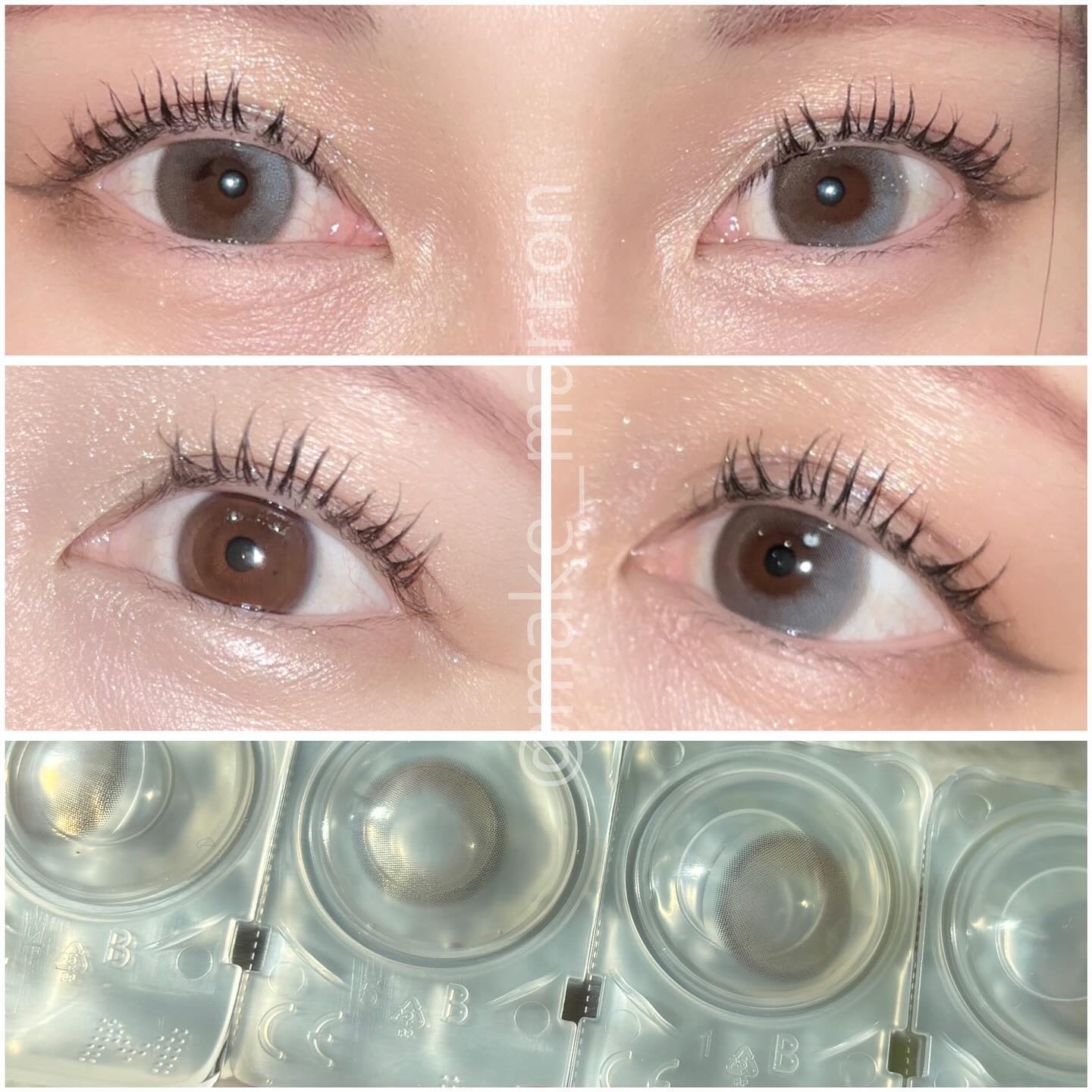 デームードワンデー(DAYMOOD 1day) 02 グレー/OLOLA/ワンデー（１DAY）カラコンを使ったクチコミ（2枚目）