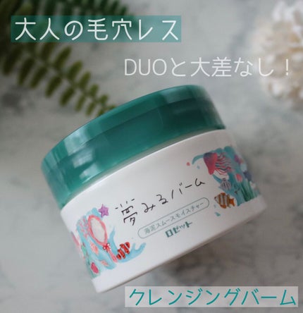 夢みるバーム 海泥スムースモイスチャー/ロゼット/クレンジングバームを使ったクチコミ(1枚目)