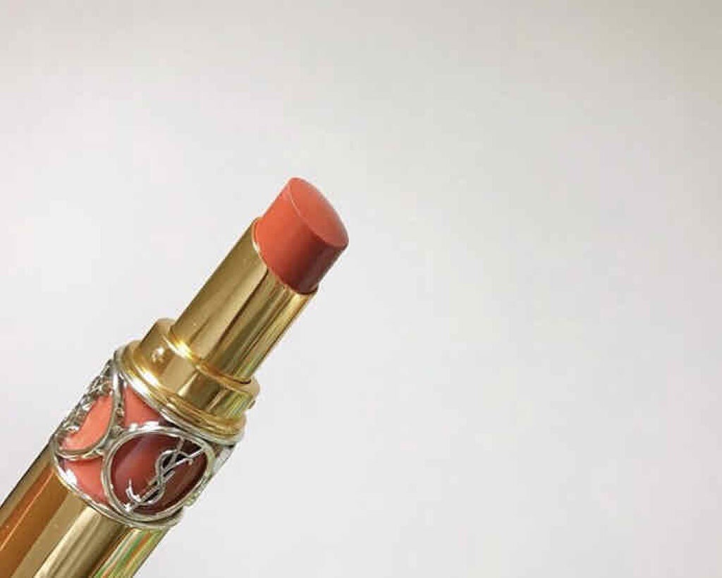 ルージュ ヴォリュプテ シャイン/YVES SAINT LAURENT BEAUTE/口紅を使ったクチコミ(2枚目)