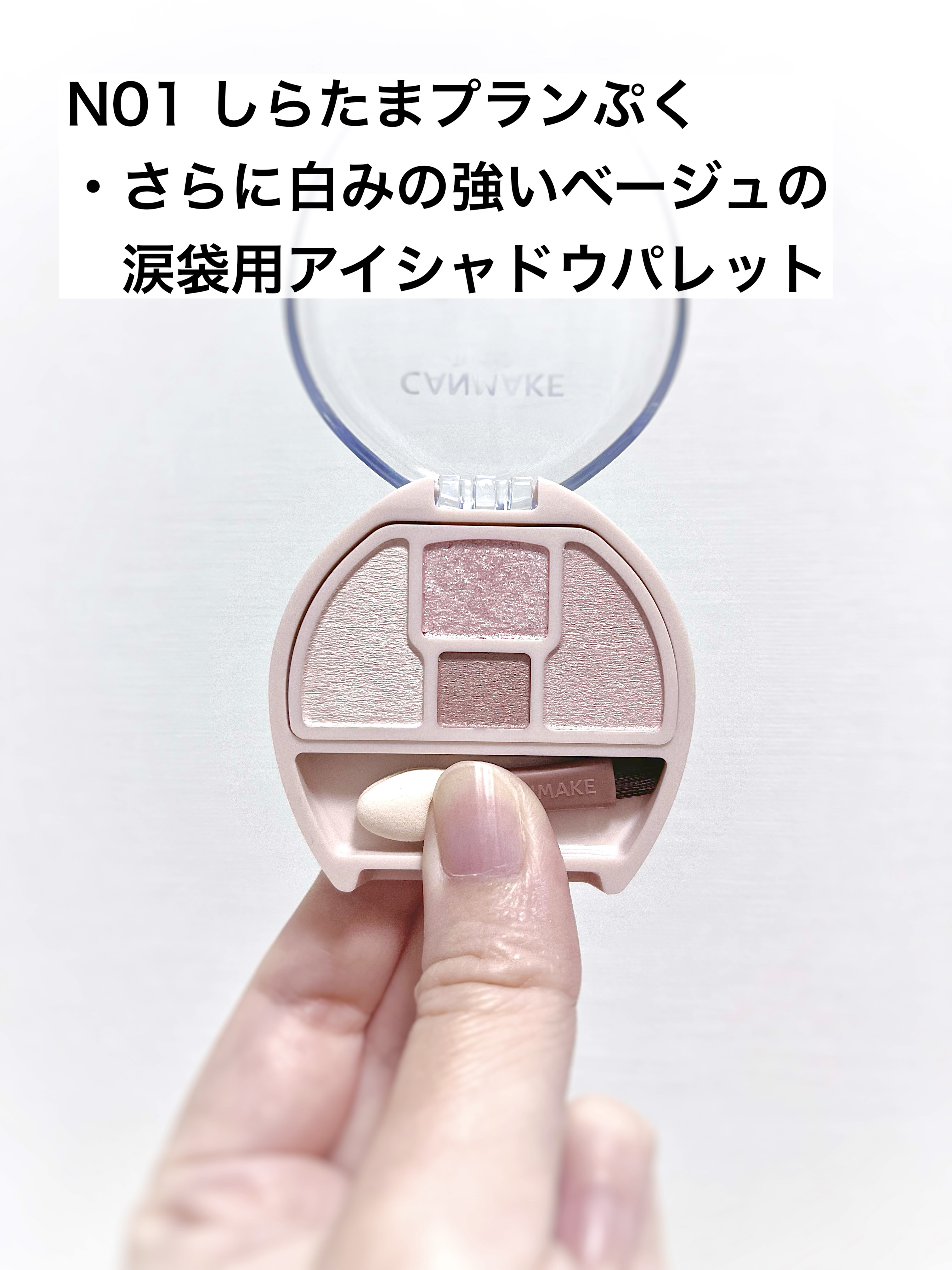 プランぷくコーデアイズNeo/キャンメイク/アイシャドウを使ったクチコミ（2枚目）