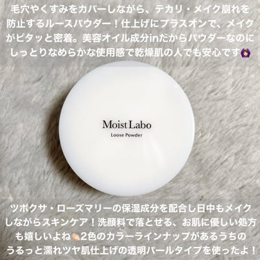 モイストラボ ルースパウダー/Moist Labo/ルースパウダーを使ったクチコミ（2枚目）