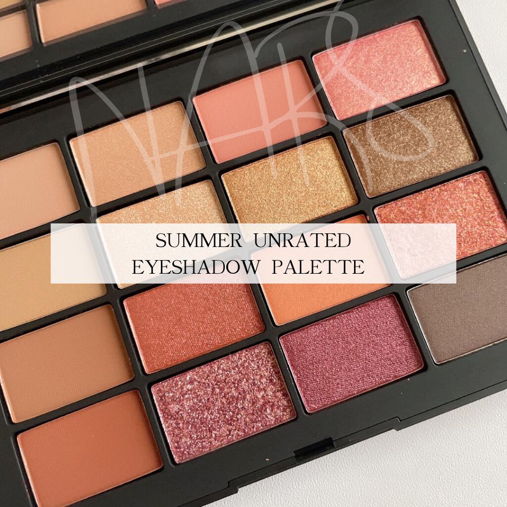 サマーアンレイテッド アイシャドーパレット/NARS/アイシャドウパレットを使ったクチコミ(1枚目)