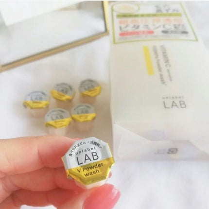 V 酵素洗顔パウダー/unlabel/洗顔パウダーを使ったクチコミ(3枚目)