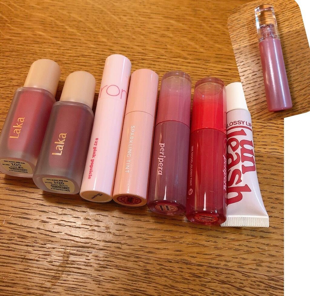 ジューシーラスティングティント/rom&nd/リップティントを使ったクチコミ(1枚目)