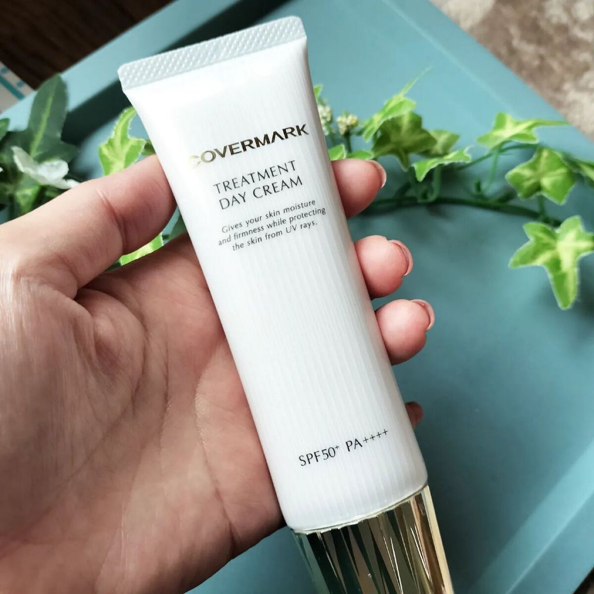 トリートメント デイ クリーム/COVERMARK/日焼け止めクリームを使ったクチコミ（2枚目）