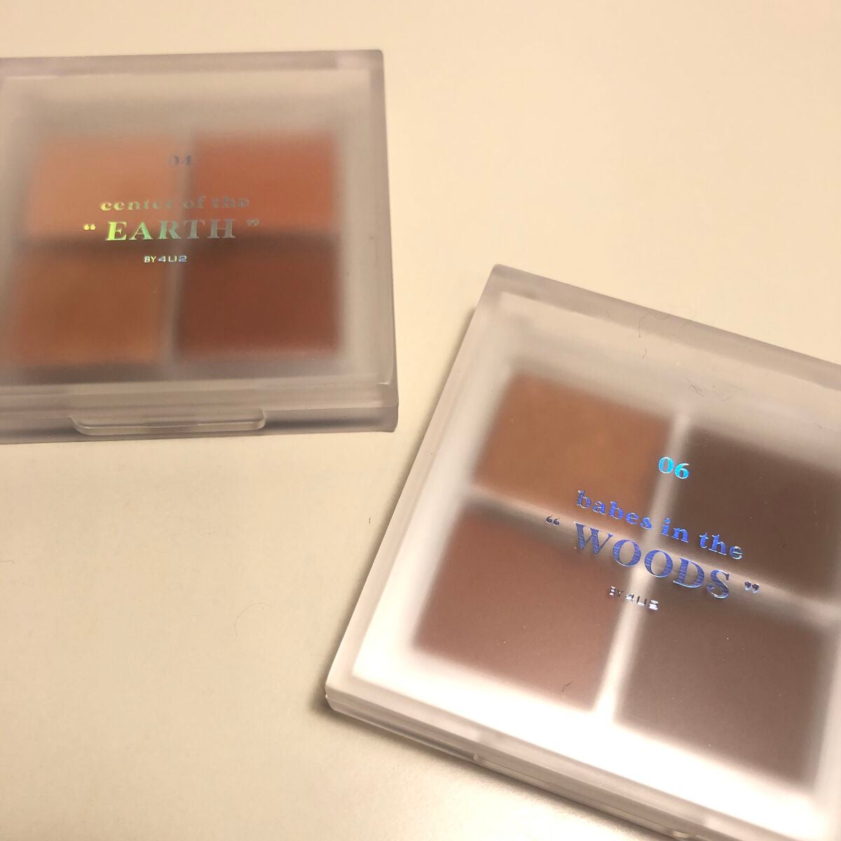 アイシャドウパレット/4U2/アイシャドウパレットを使ったクチコミ(1枚目)