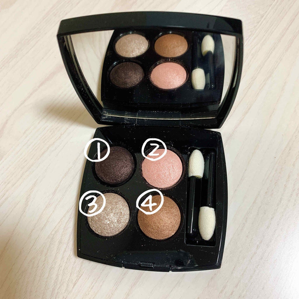 レ キャトル オンブル/CHANEL/アイシャドウパレットを使ったクチコミ(2枚目)