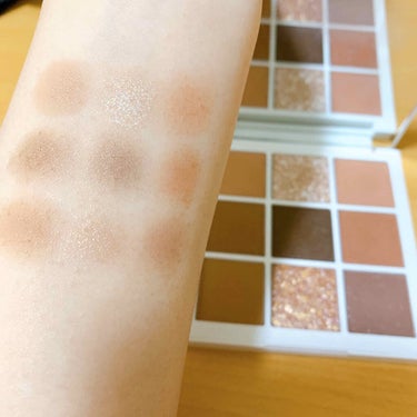 TERRAZZO Shadow palette/HOLIKA HOLIKA/アイシャドウパレットを使ったクチコミ（3枚目）