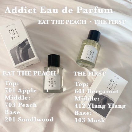 オードパフューム イートザピーチ/Addct/香水(レディース)を使ったクチコミ(2枚目)