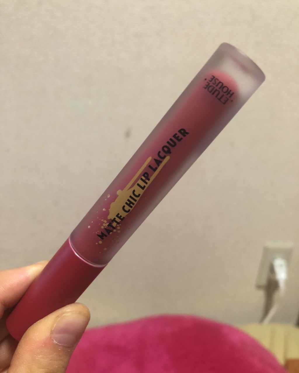 マットシックリップラッカー/ETUDE/口紅を使ったクチコミ（1枚目）