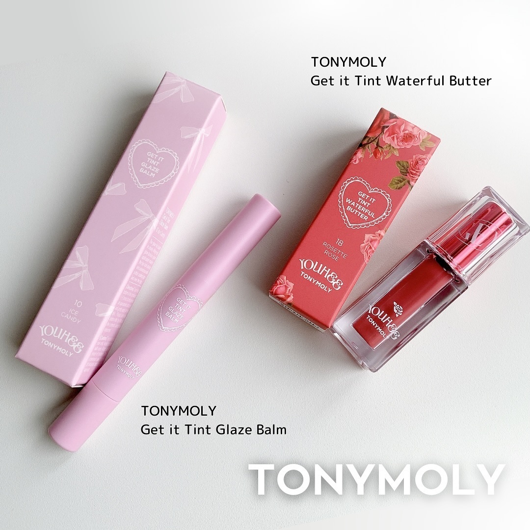 ゲットイットティント ウォーターフルバター/TONYMOLY/リップティントを使ったクチコミ（1枚目）