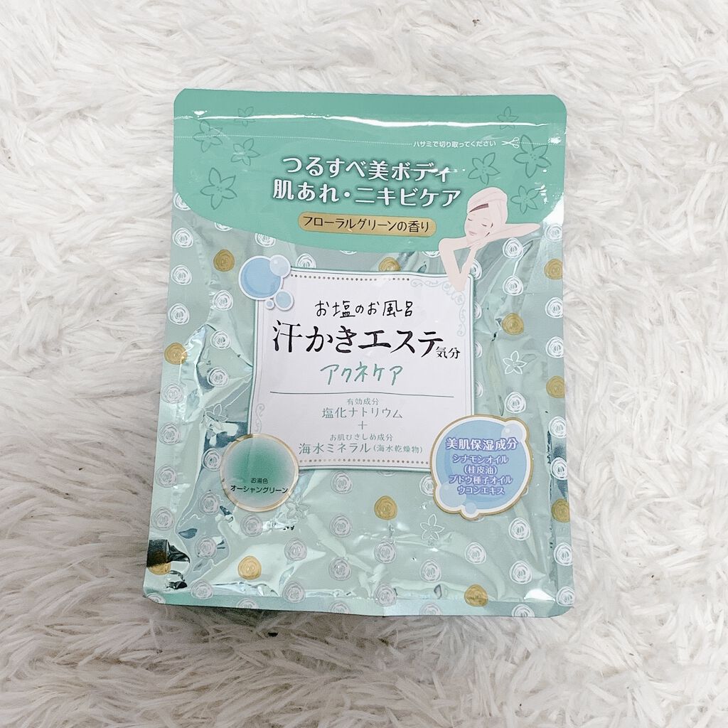 汗かきエステ気分 アクネケア/マックス/無機塩系入浴剤を使ったクチコミ（1枚目）