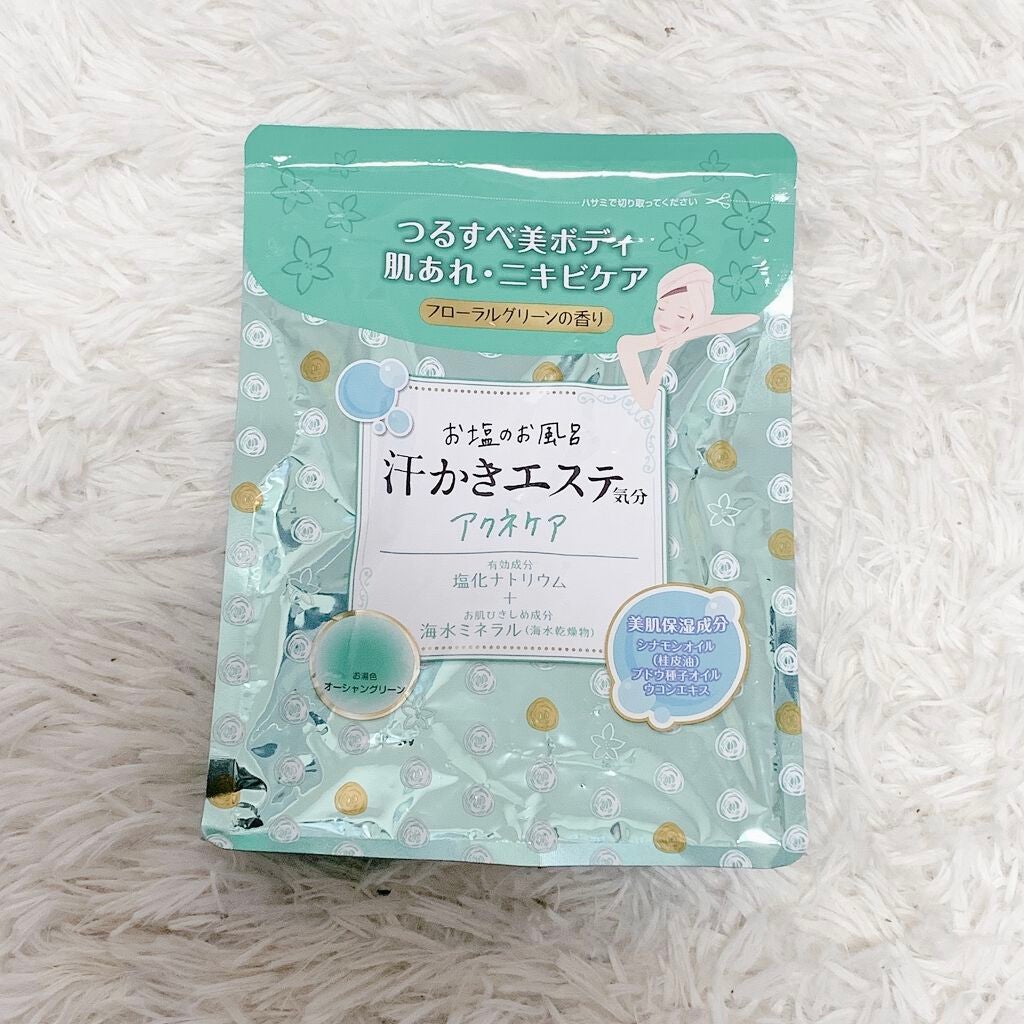 汗かきエステ気分 アクネケア/マックス/無機塩系入浴剤を使ったクチコミ(1枚目)