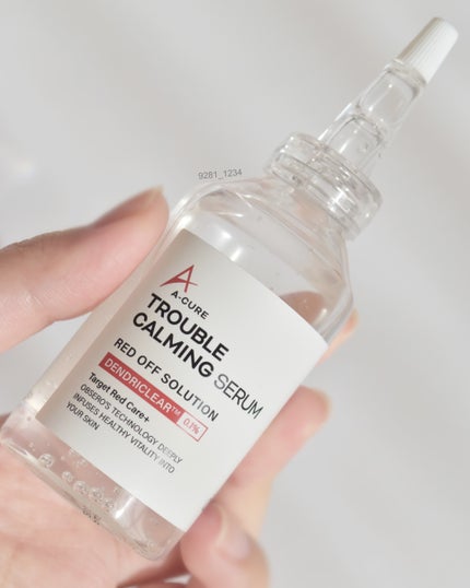 エーキュアトラブルカーミングセラム/obsero/美容液を使ったクチコミ(6枚目)