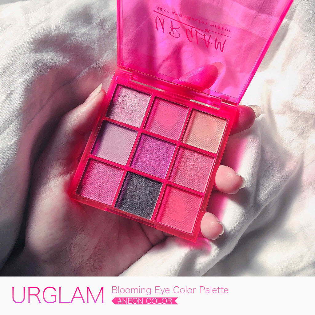 UR GLAM　BLOOMING EYE COLOR PALETTE/U R GLAM/アイシャドウパレットを使ったクチコミ（1枚目）