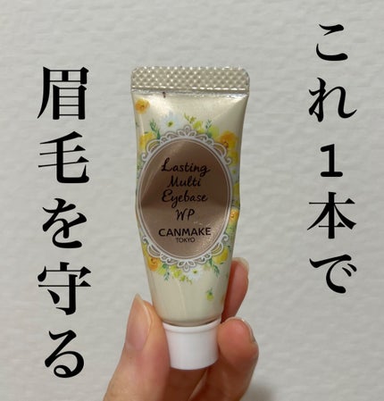 ラスティングマルチアイベース WP/キャンメイク/アイシャドウベースを使ったクチコミ(1枚目)