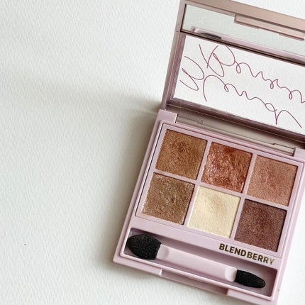 オーラクリエイション/BLEND BERRY/アイシャドウパレットを使ったクチコミ(5枚目)