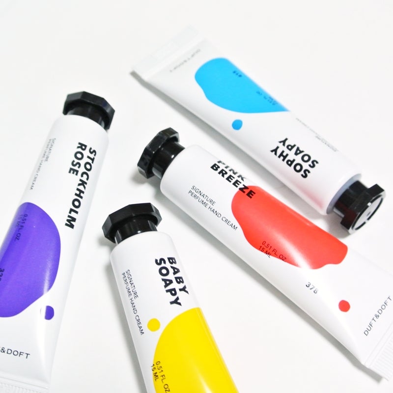 シグネチャーパフュームハンドクリームミニチュアギフトセット/DUFT&DOFT/ハンドクリームを使ったクチコミ(1枚目)