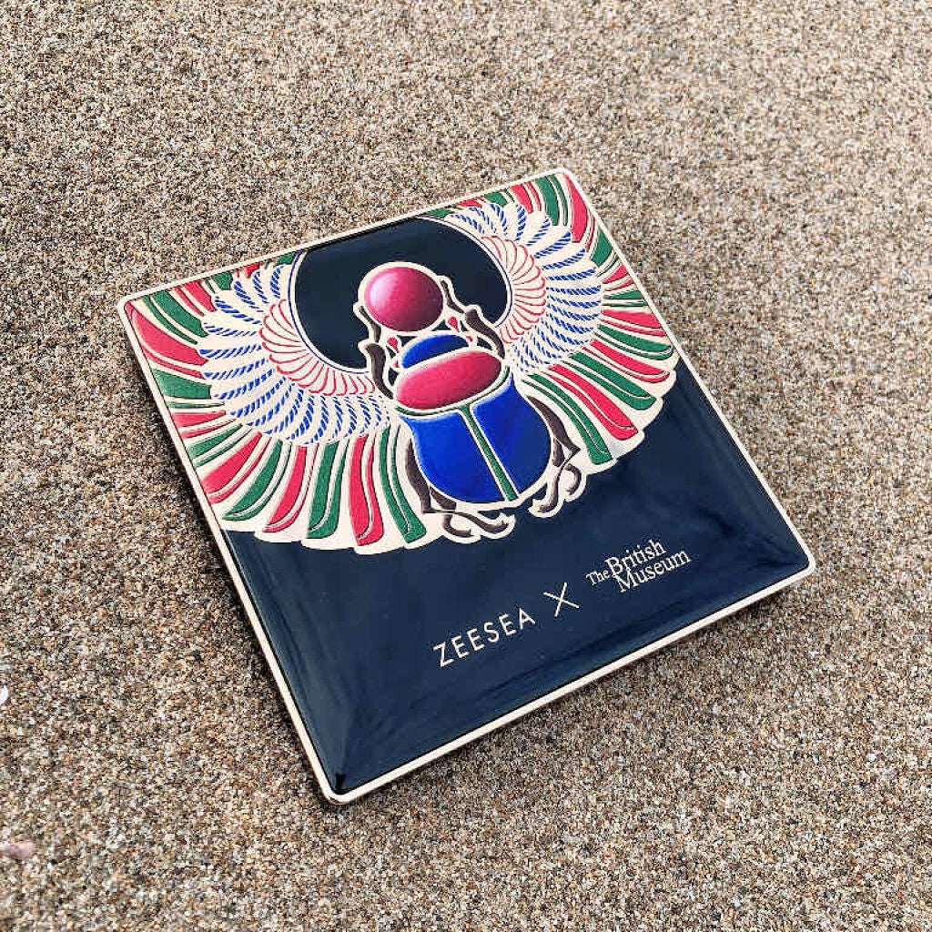 大英博物館 エジプトシリーズ アイシャドウパレット/ZEESEA/アイシャドウパレットを使ったクチコミ(4枚目)