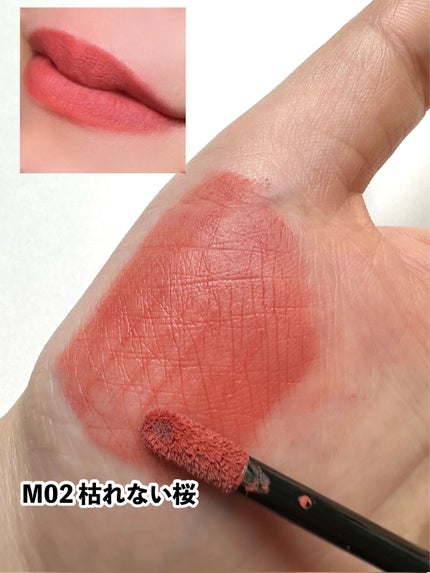 リップモンスター スフレマット/KATE/口紅を使ったクチコミ(5枚目)