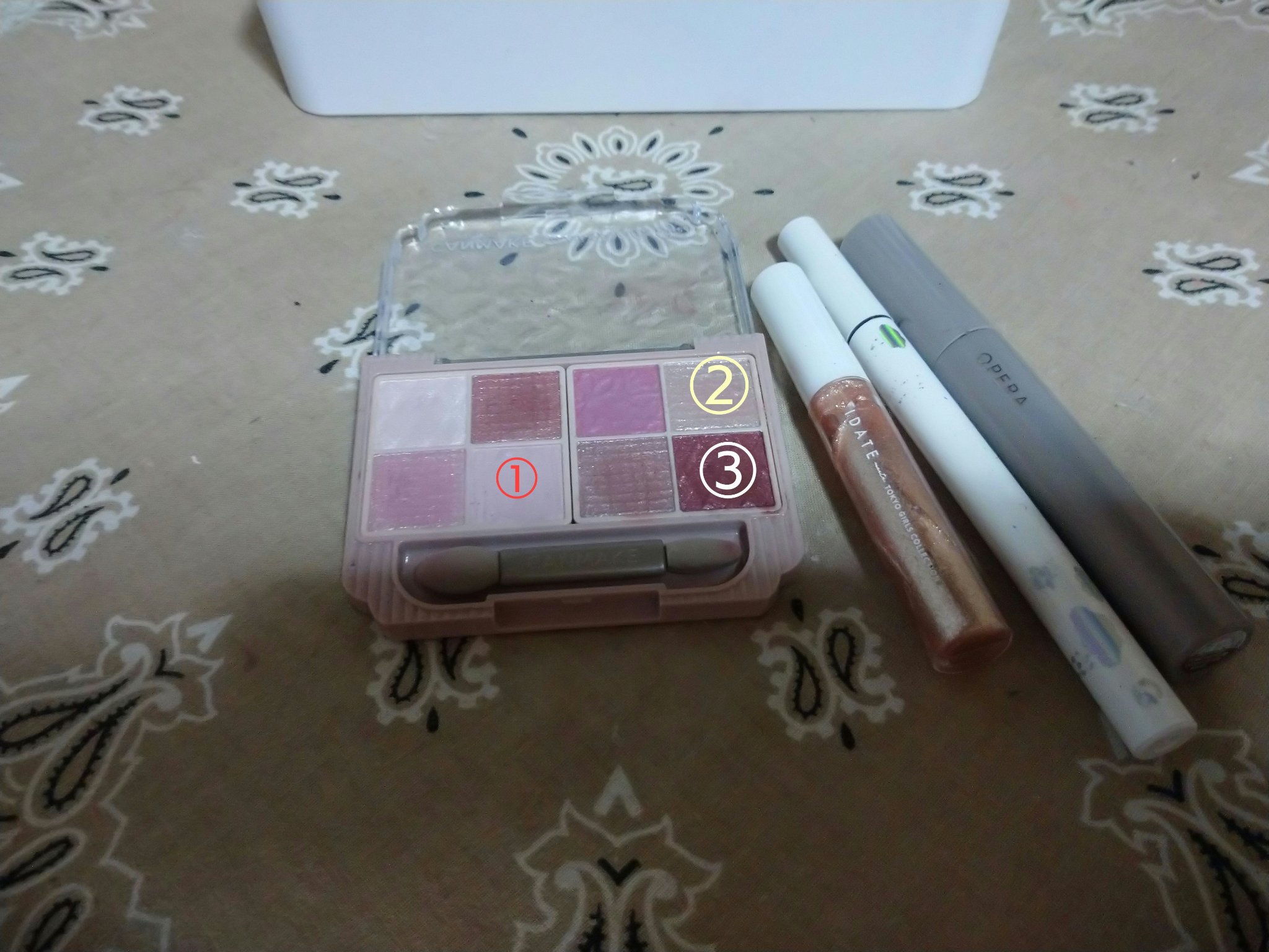 アイデイト ラメライナー 01 クリアグリッター/IDATE/リキッドアイシャドウを使ったクチコミ（1枚目）