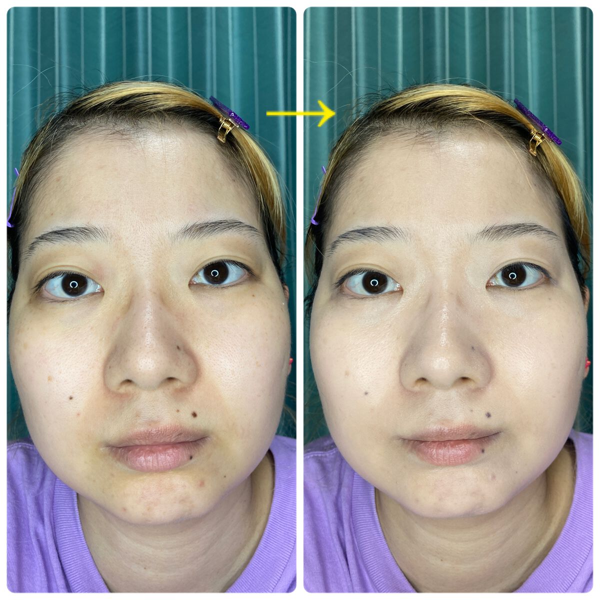 アクアリースキンウェア/ESPRIQUE/クッションファンデーションを使ったクチコミ(8枚目)