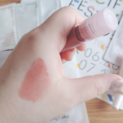 グロウ フィクシングティント/ETUDE/リップティントを使ったクチコミ(4枚目)