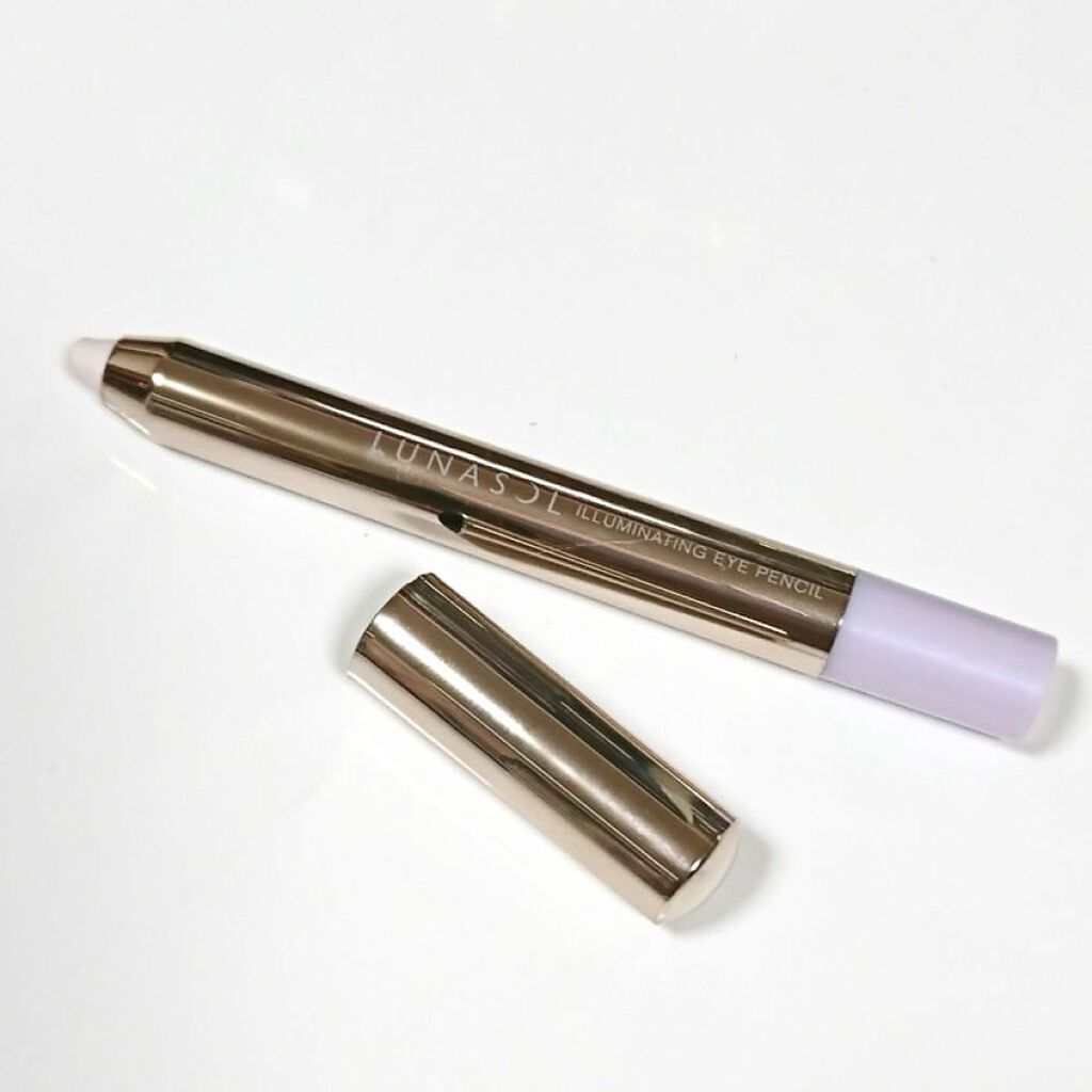 イルミネイティング アイペンシル EX01 Mirage Aura/LUNASOL/スティックアイシャドウを使ったクチコミ（1枚目）