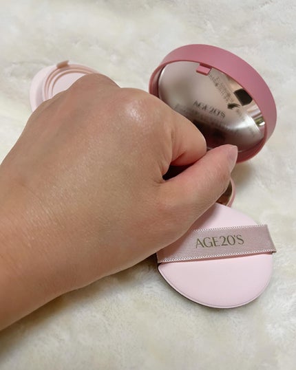 ヴェールヌーディ エッセンスパクトグロウ/AGE20’s/クリーム・エマルジョンファンデーションを使ったクチコミ(6枚目)