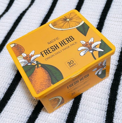 フレッシュハーブオリジンデイリーマスクパック/NACIFIC/シートマスク・パックを使ったクチコミ(2枚目)