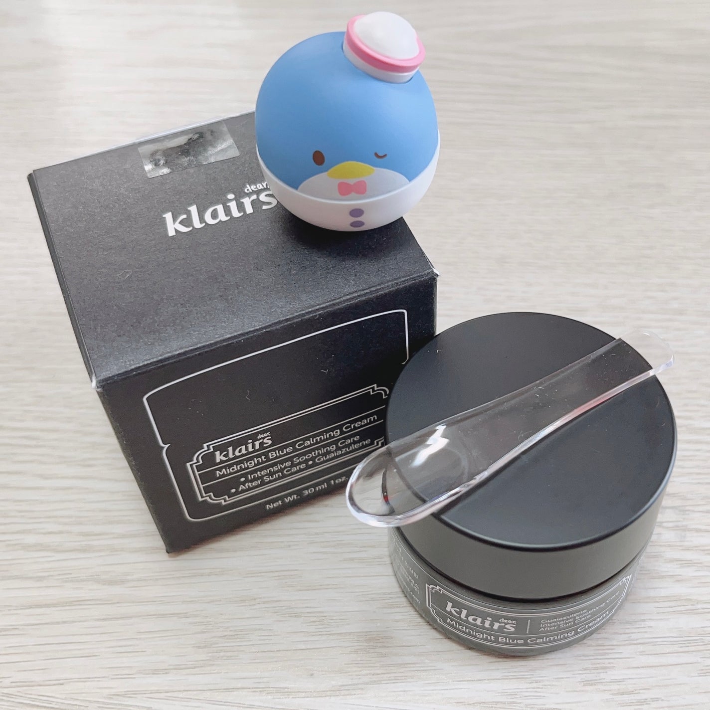 ミッドナイトブルーカーミングクリーム/Klairs/フェイスクリームを使ったクチコミ(4枚目)